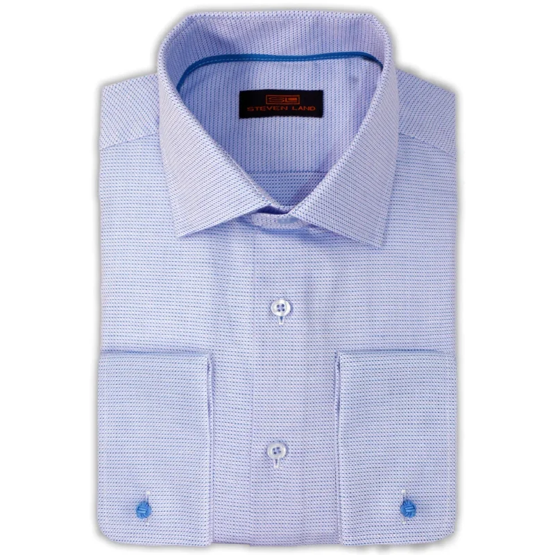 Steven Land Dress Shirt | Brompton | Dress shirt | Point Collar | Rounded French Cuff/Ds2322