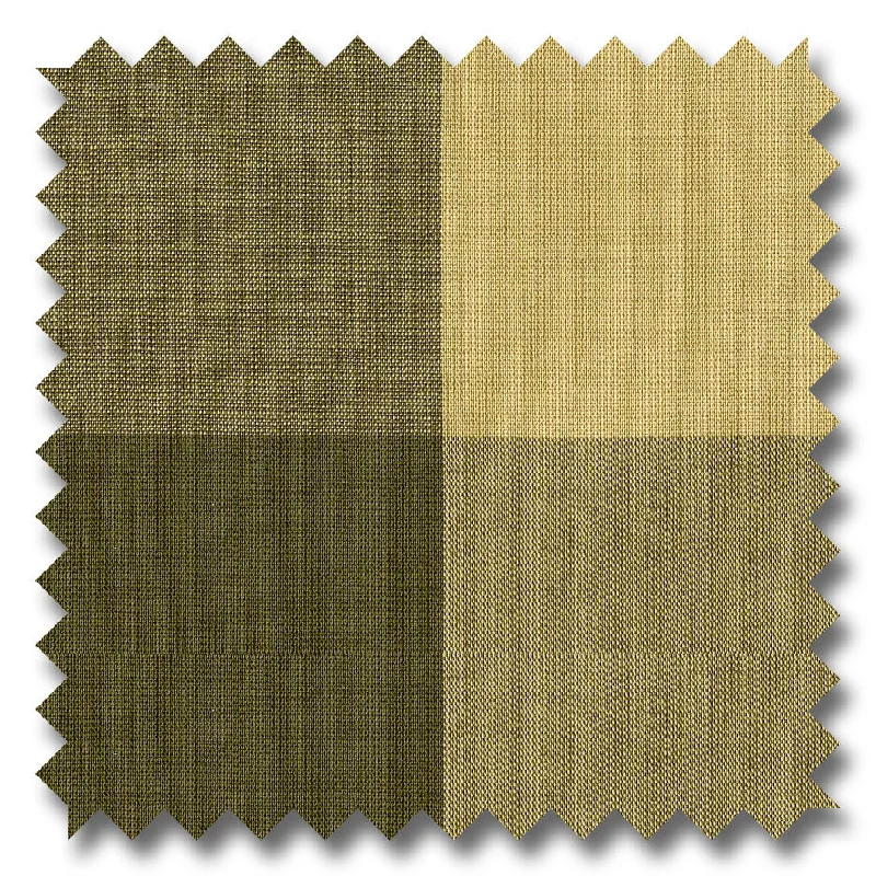 Olive and Khaki Check Poplin - Custom Dress Shirt