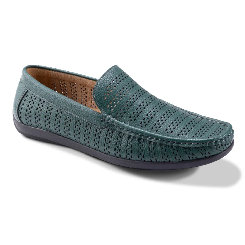 Montique Men's Emerald Perforated Driving Shoes S22