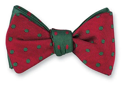 Red/Green Vero Polka Dots Bow Tie - B2011/2012