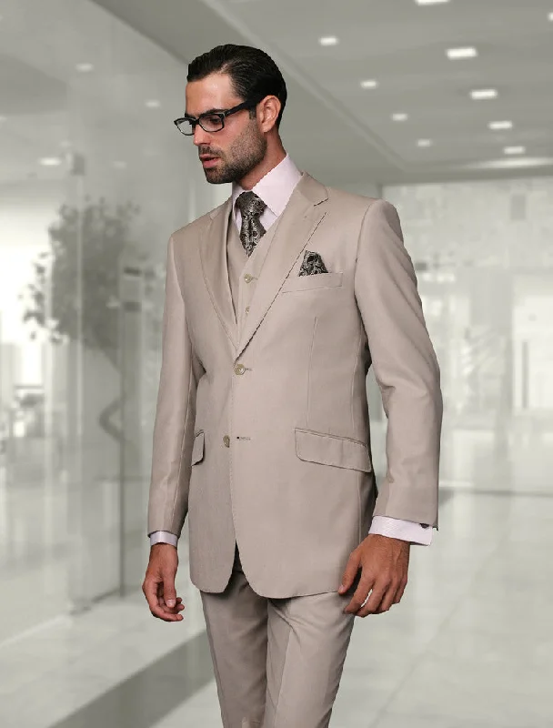 Statement Confidence Sand 2Btn Modern Fit Suit