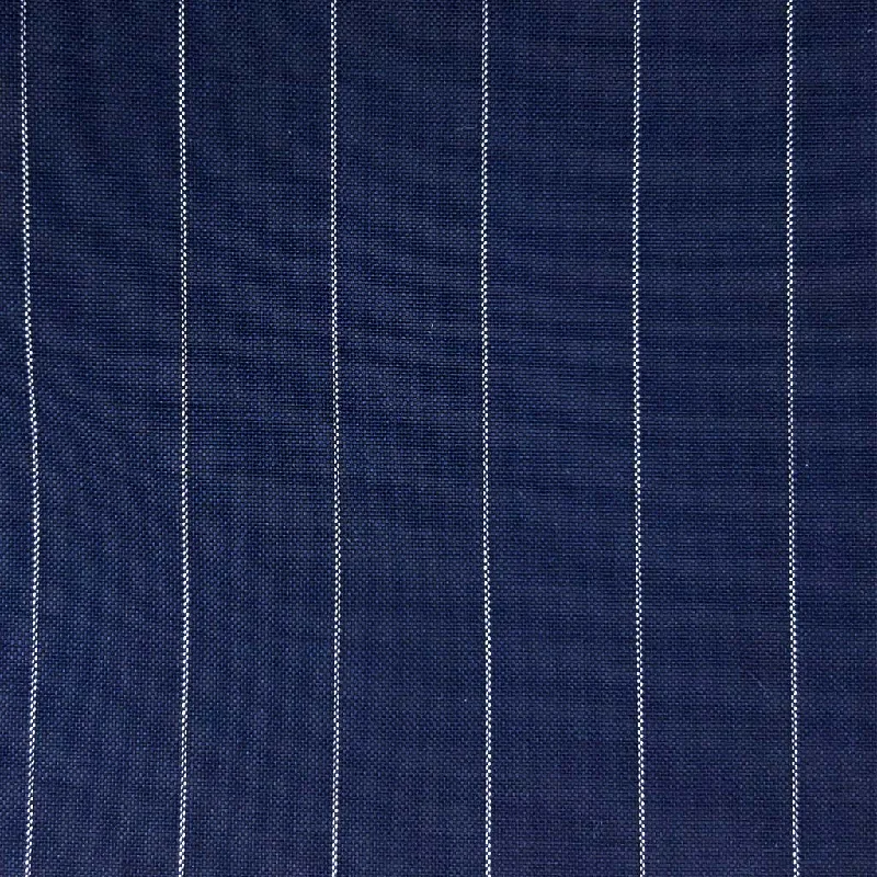 Navy 5/8" Wide Pinstripes