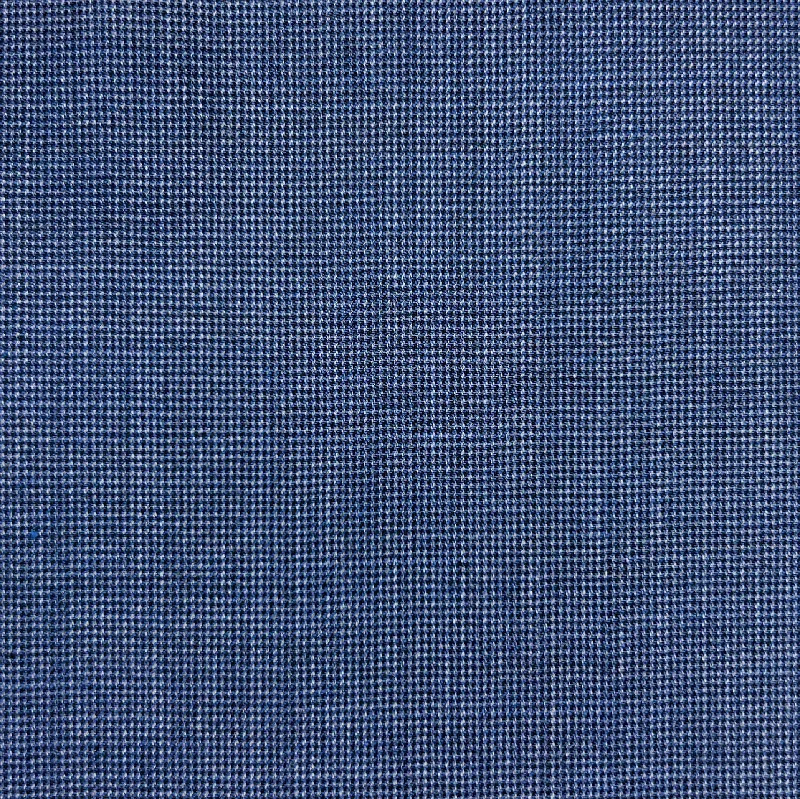 Stone Blue Nailhead With Comfort Stretch