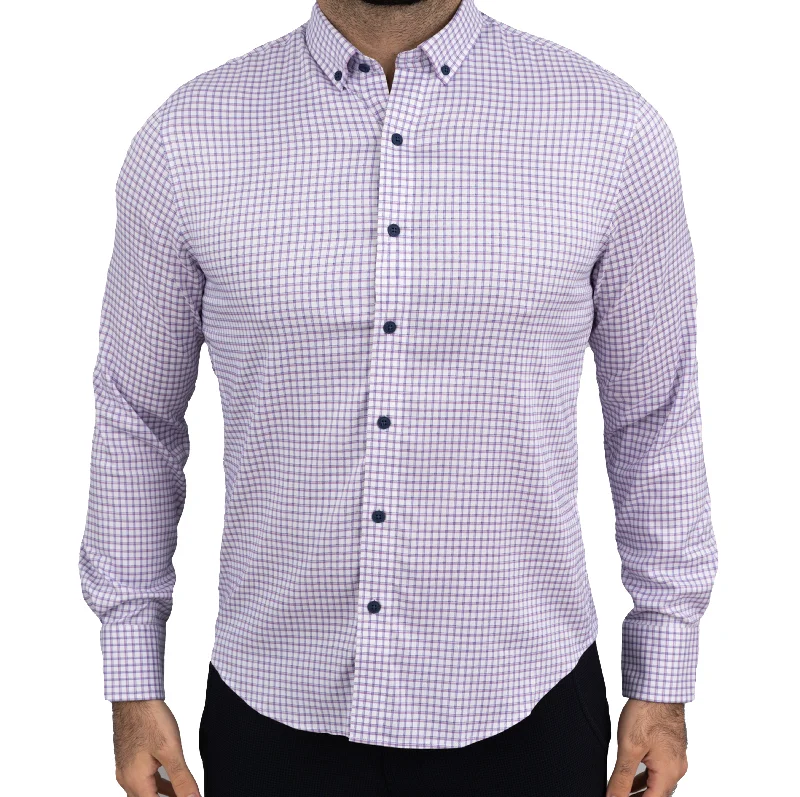 untuck(able) Lavender Windowpane