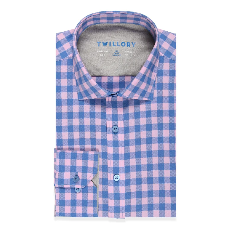 TRENDSETTER // Performance Pink Blue Gingham