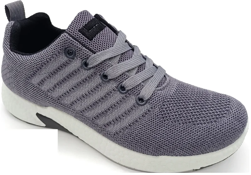 LEAP Men's Grey Ultralight Athletic Fashion Shoes SP662