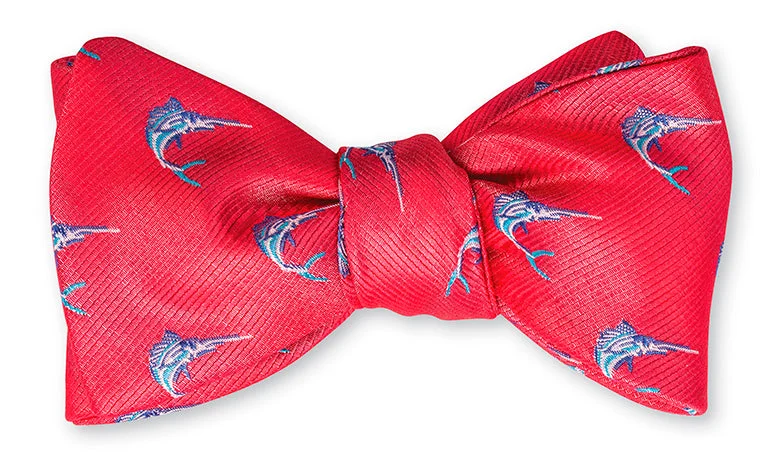 Coral Marlin Bow Tie - B3122