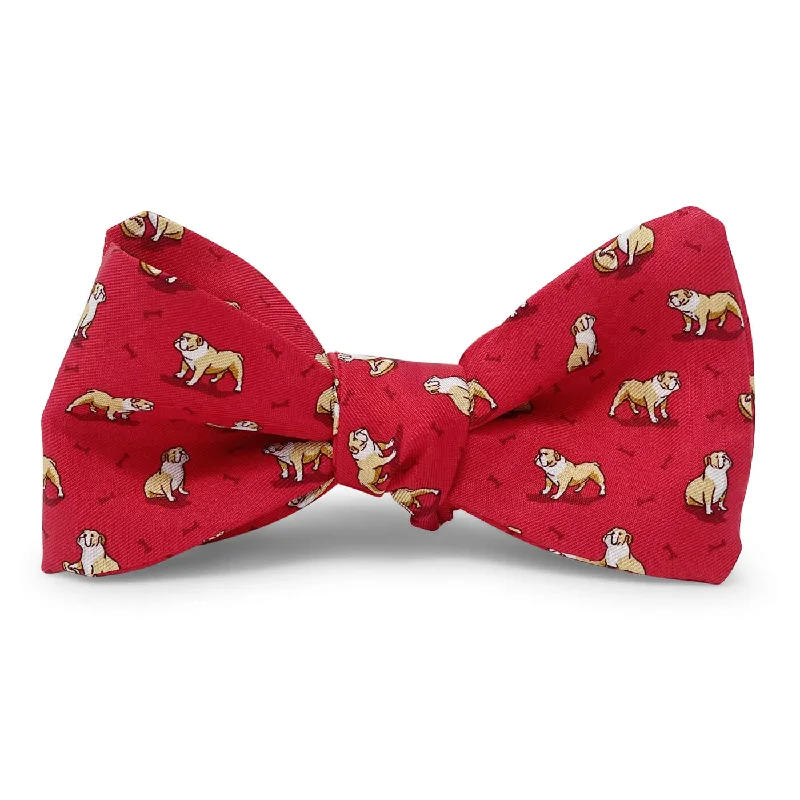 Bulldog Bonanza: Bow Tie - Red