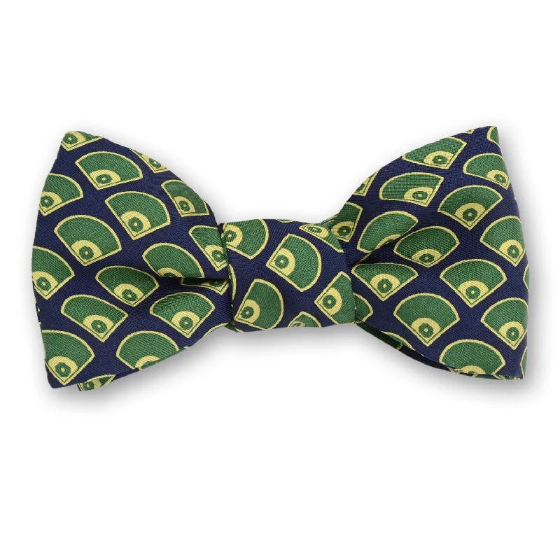 Baseball Fields Bow Tie