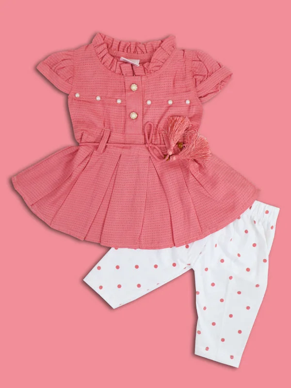 NBS44 ZG Newborn Baby Suit 3Mth - 9Mth Pink