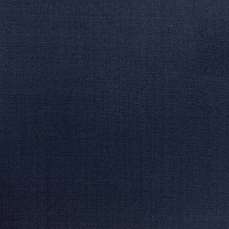 Dark Slate Blue Plain Weave With Comfort Stretch