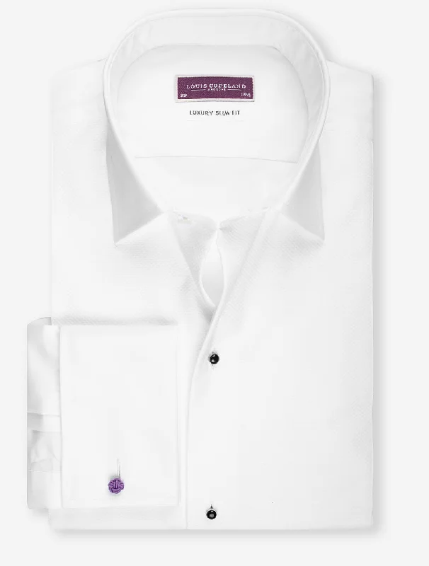 Slim Fit Dress Shirt White