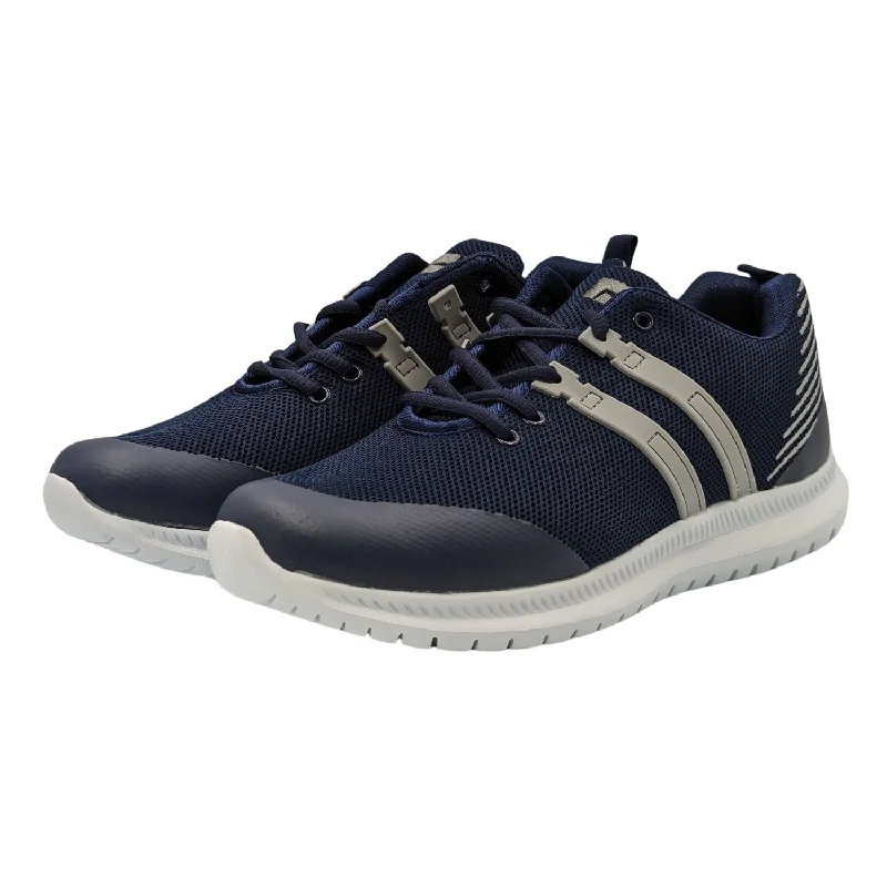 VORTEX Men's Navy Round Toe Ultralight Athletic Fashion Shoes