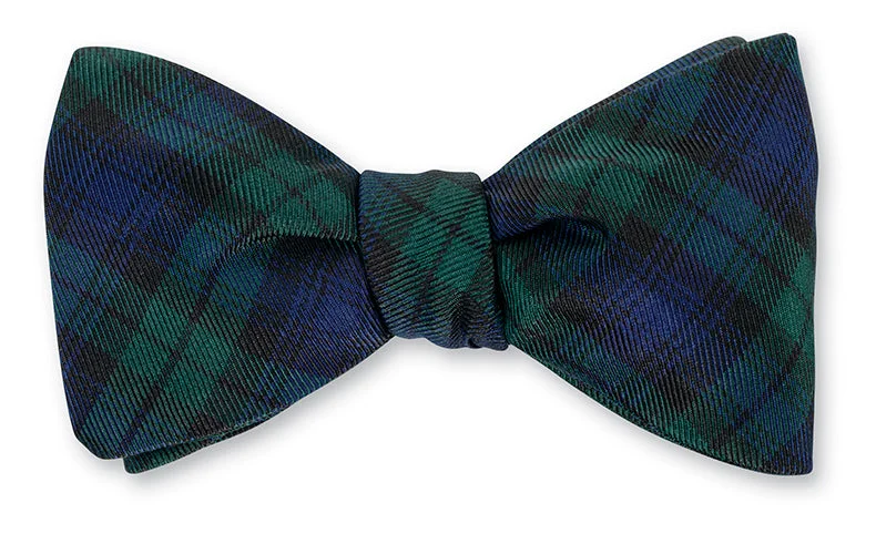 Black Watch Tartan Bow Tie - B473