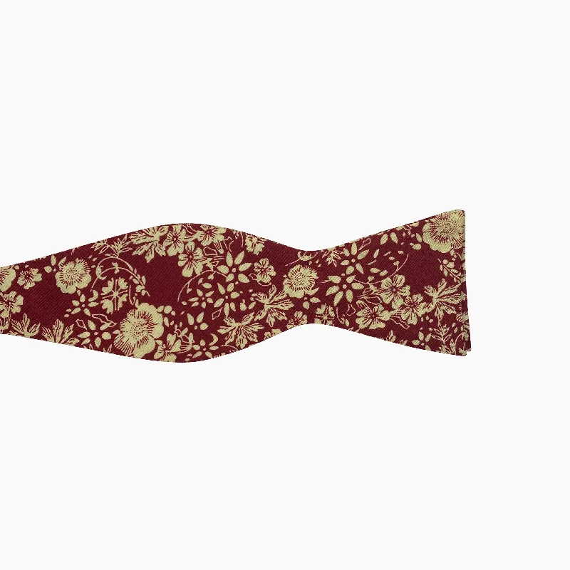 CRIMSON TIDE || SELF-TIE BOW TIE