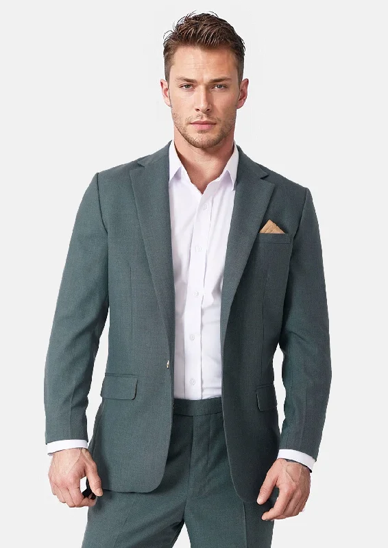 Lafayette Sage Sharkskin Suit