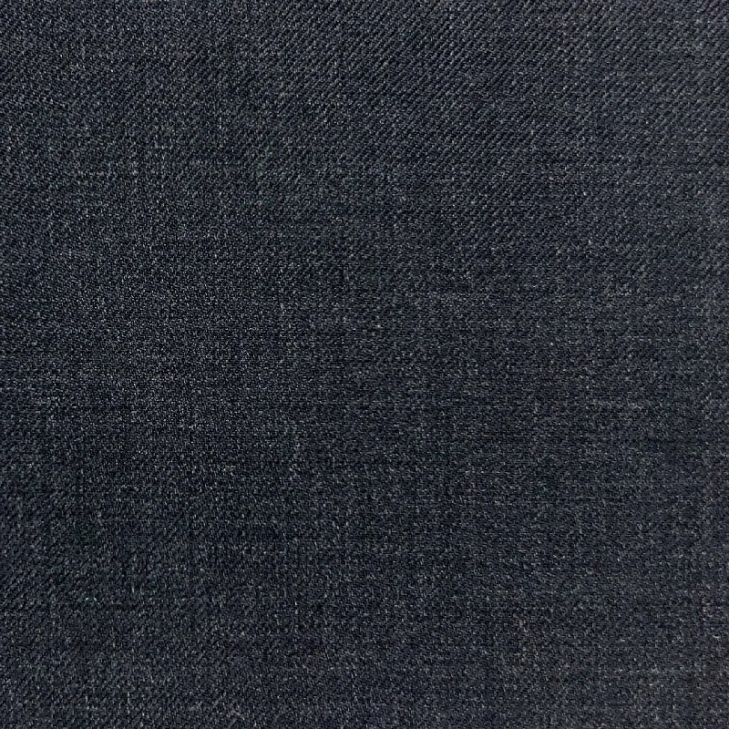 Dark Grey Plain Weave With Comfort Stretch