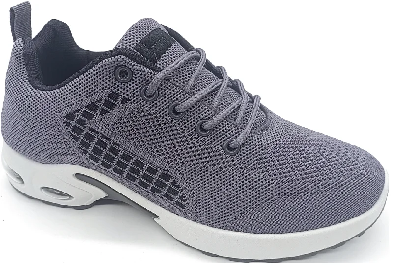 GRAVITY Men's Grey Ultralight Athletic Fashion Shoes SP657