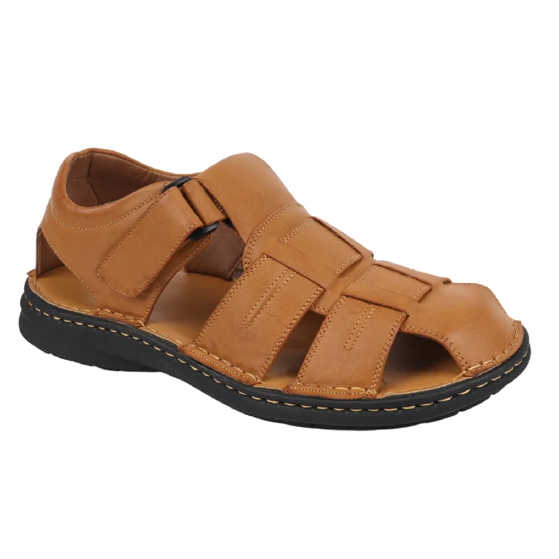 Men's Casual Brown Fisherman Sandals