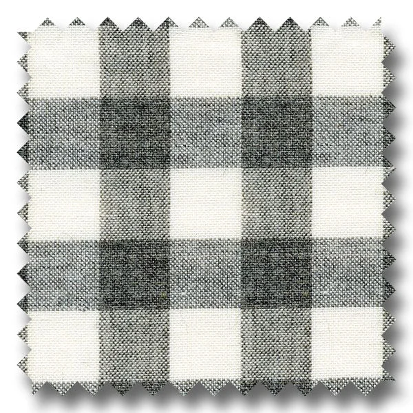 Gray Check Poplin - Custom Dress Shirt