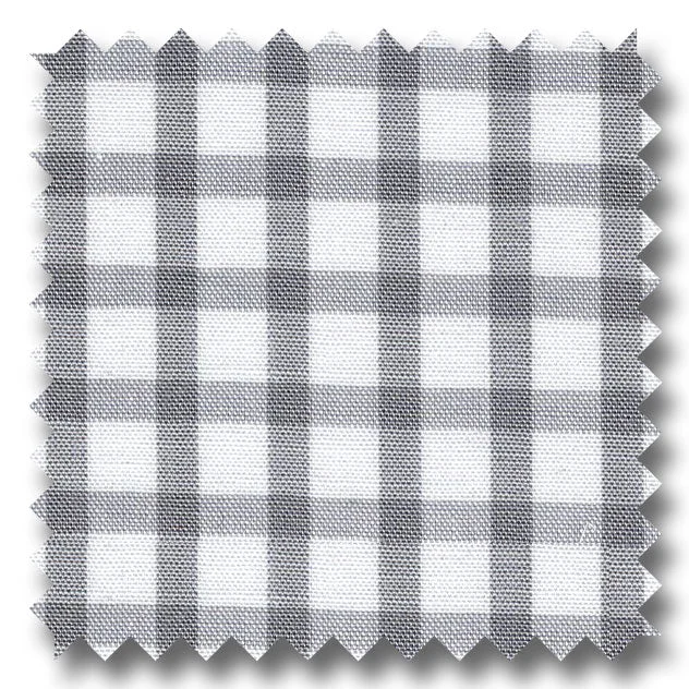 Windowpane Check Pop Gray - Custom Dress Shirt