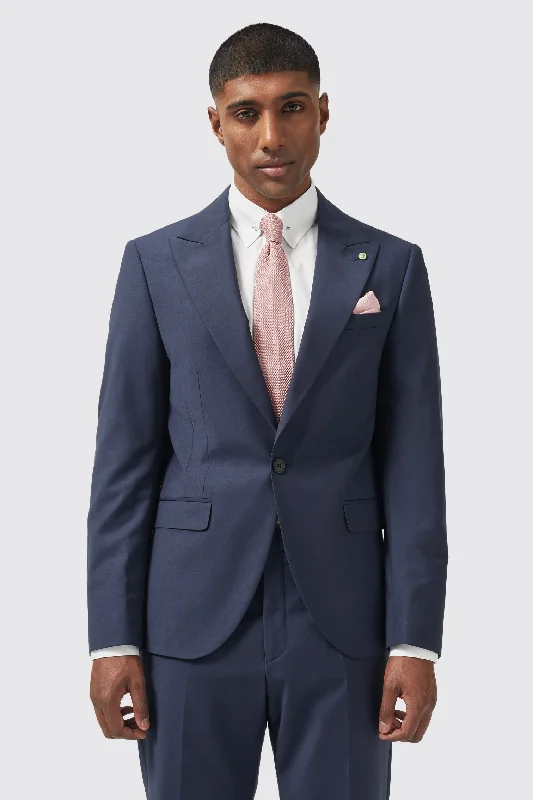 Buscot Slim Fit Navy Jacket - ARCHIVE