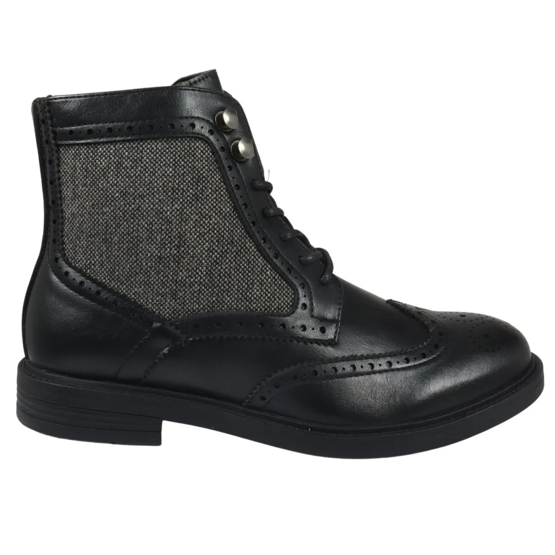 Men's Lace Up Brogue Ankle Boots