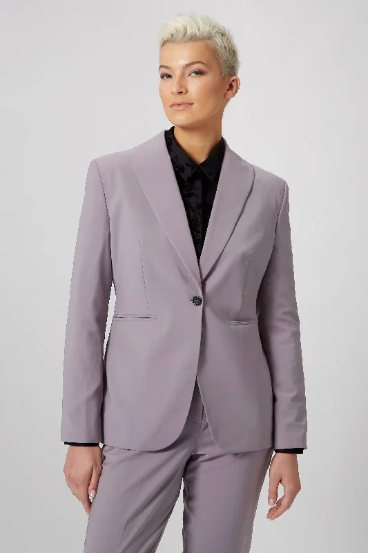 Eliza Skinny Fit Lilac Jacket - ARCHIVE