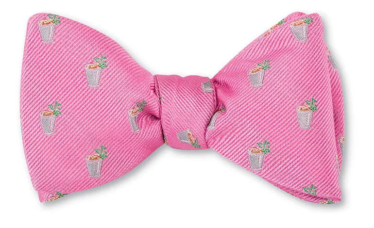 Pink Mint Julep Bow Tie - B4630