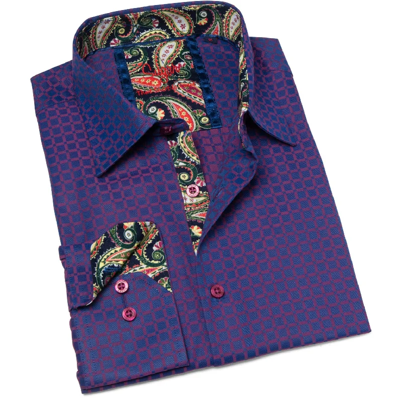 Sugar Dress Shirt - Ken/Plum