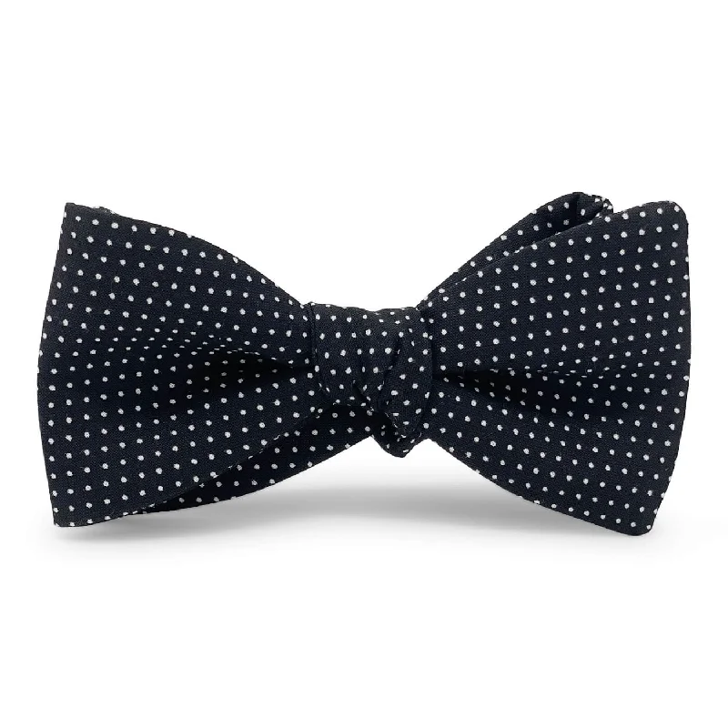 Pinpoint: Carolina Cotton Bow - Black/White